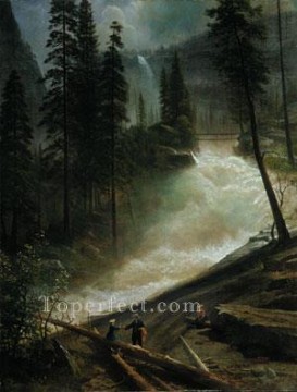 Nevada Falls Yosemite Albert Bierstadt Oil Paintings